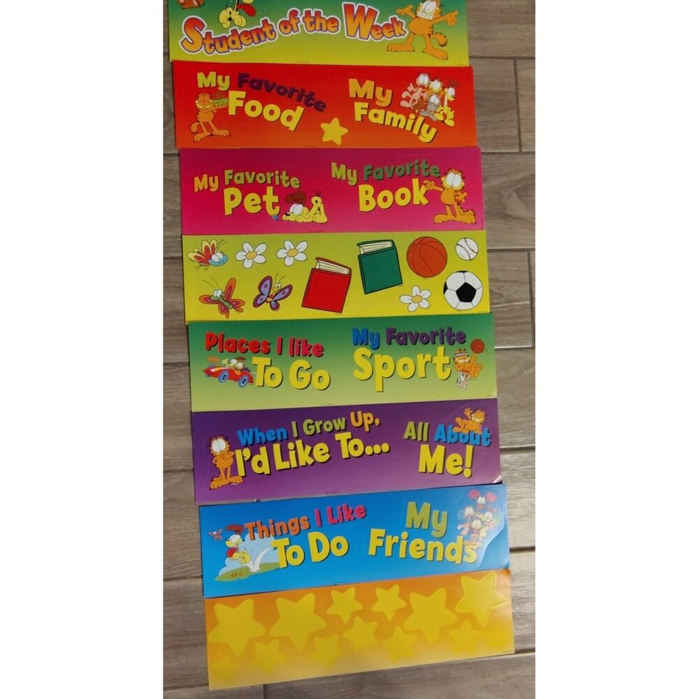 Garfield Classroom School Borders Teacher Student Favorite Things, Learning